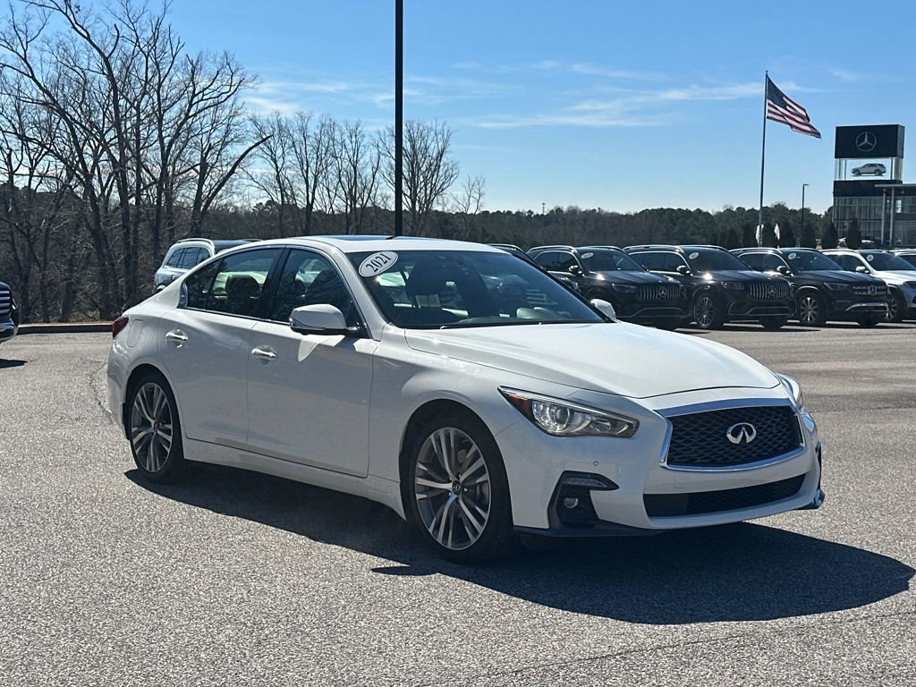 Used 2021 INFINITI Q50 Sensory w/ Cargo Package