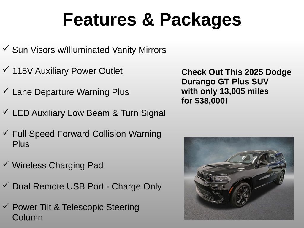 Used 2025 Dodge Durango GT image 17