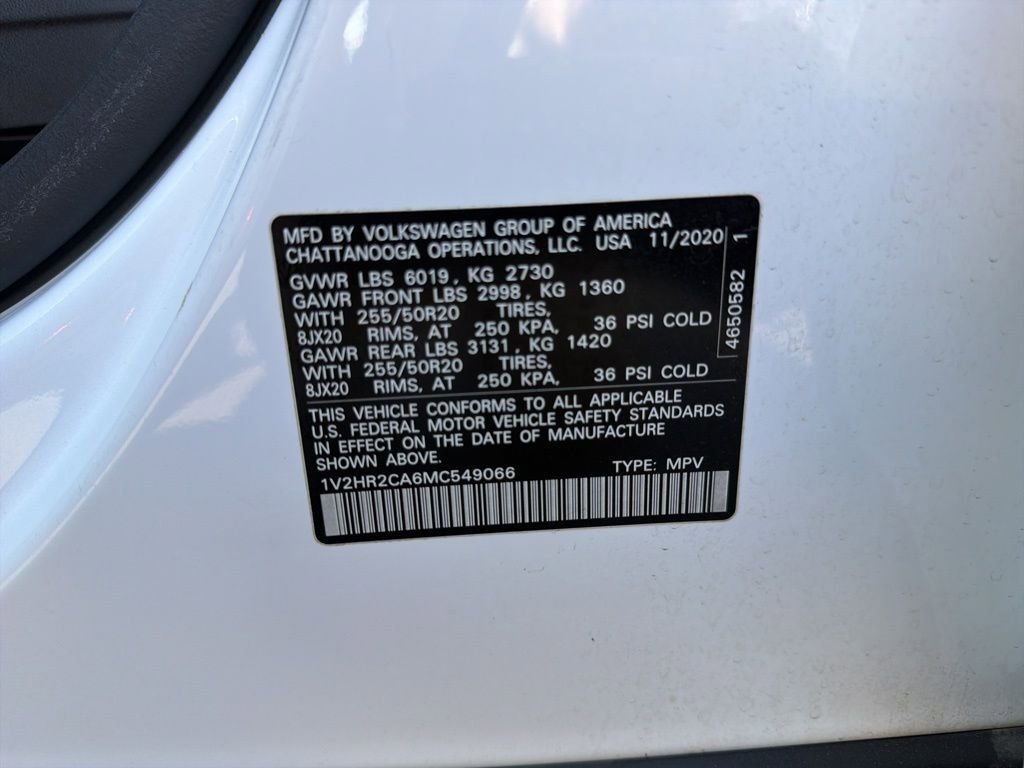 Used 2021 Volkswagen Atlas SE image 18