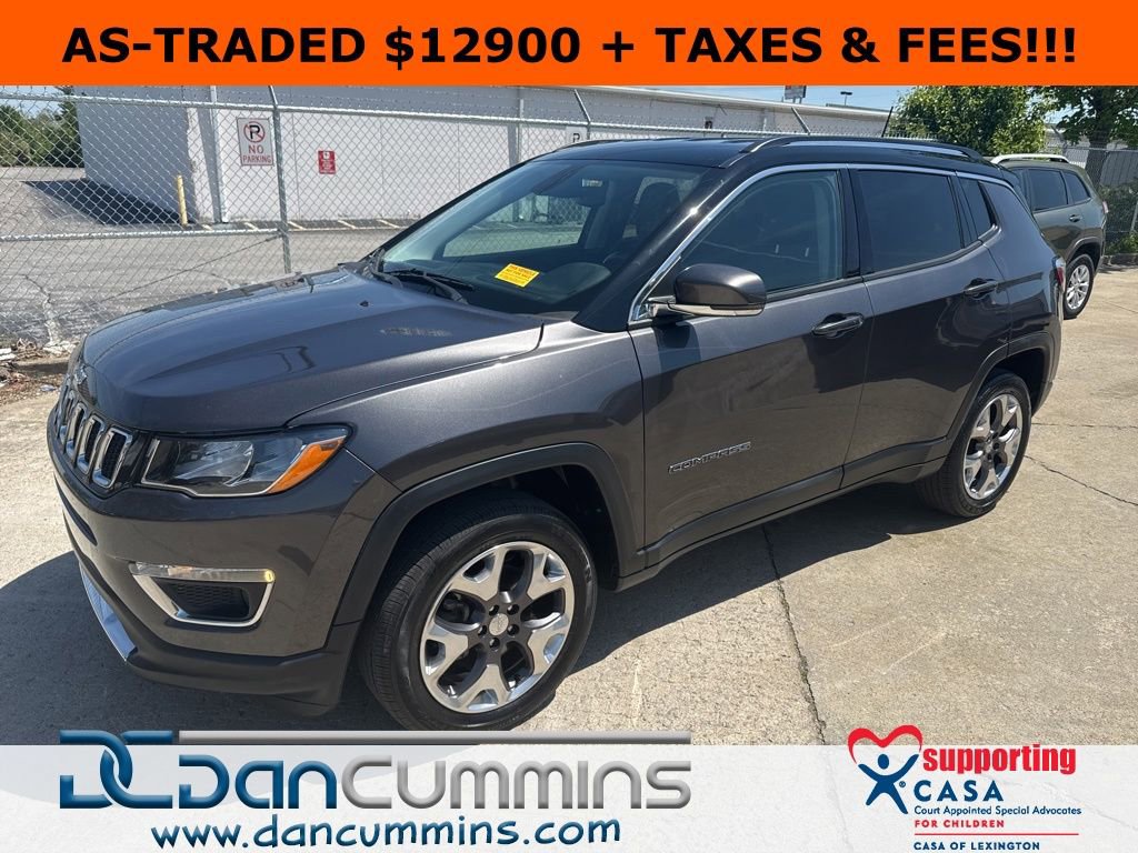 Used 2020 Jeep Compass Limited w/ Safety & Security Group AWD/4WD image 1