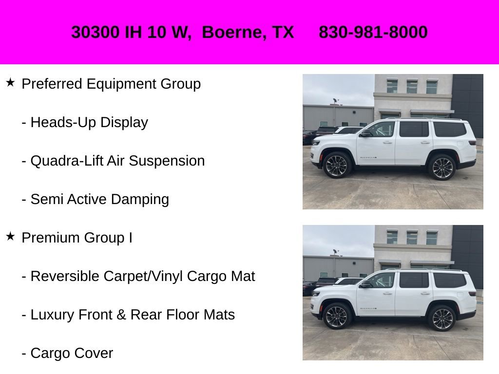 Used 2023 Jeep Wagoneer Series III w/ Premium Group I image 19