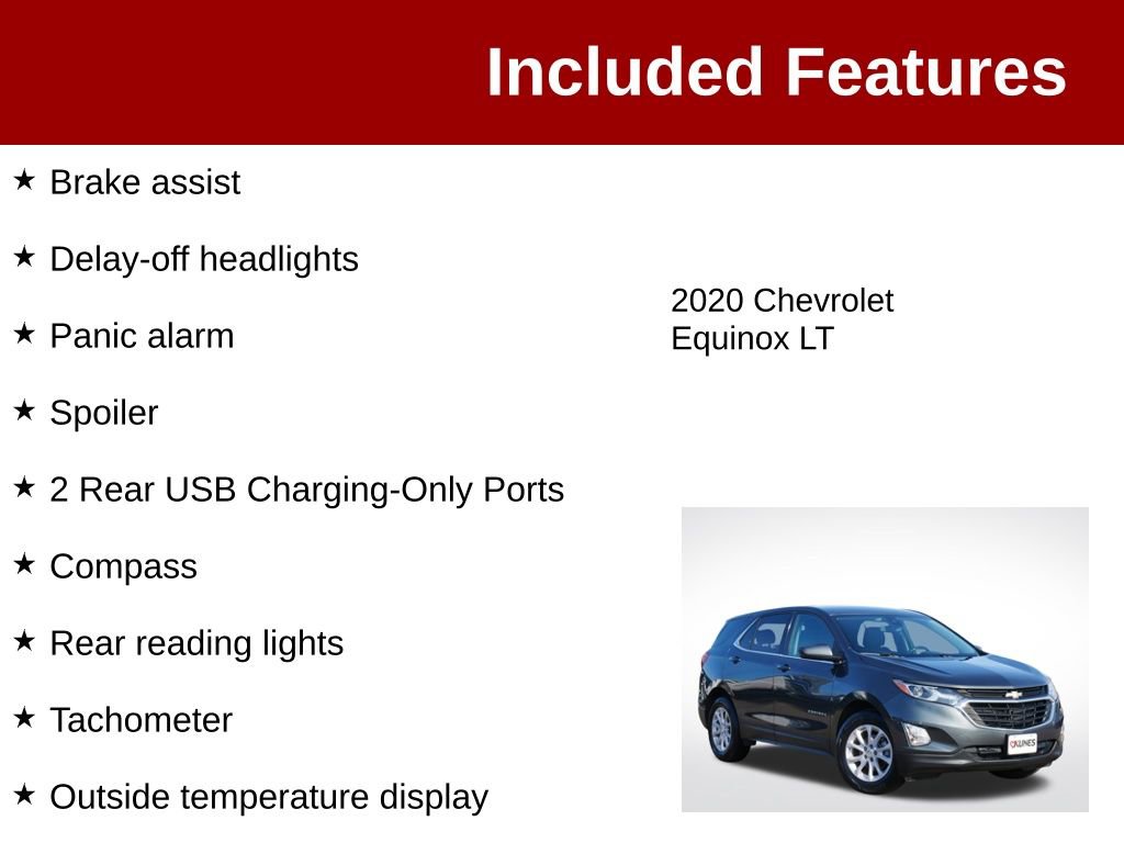 Used 2020 Chevrolet Equinox LT FWD image 4