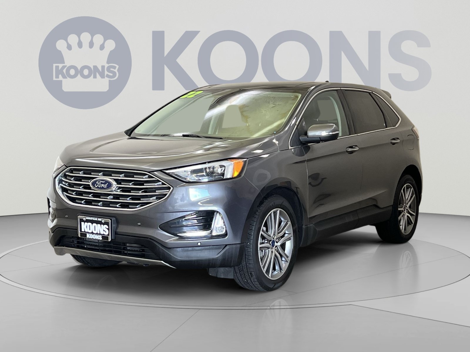 Used 2022 Ford Edge Titanium w/ Class II Trailer Tow Package AWD/4WD image 1