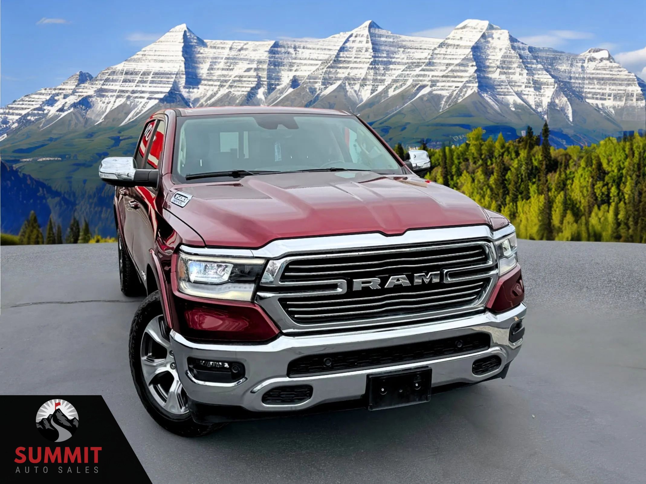 Used 2021 RAM 1500 Laramie AWD/4WD image 1