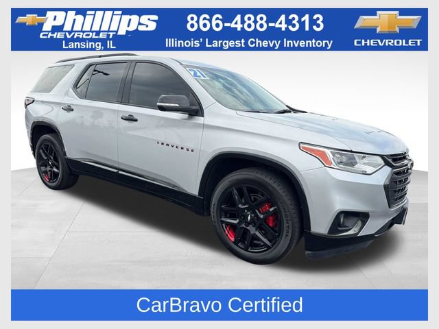 Used 2021 Chevrolet Traverse Premier w/ Redline Edition AWD/4WD image 1