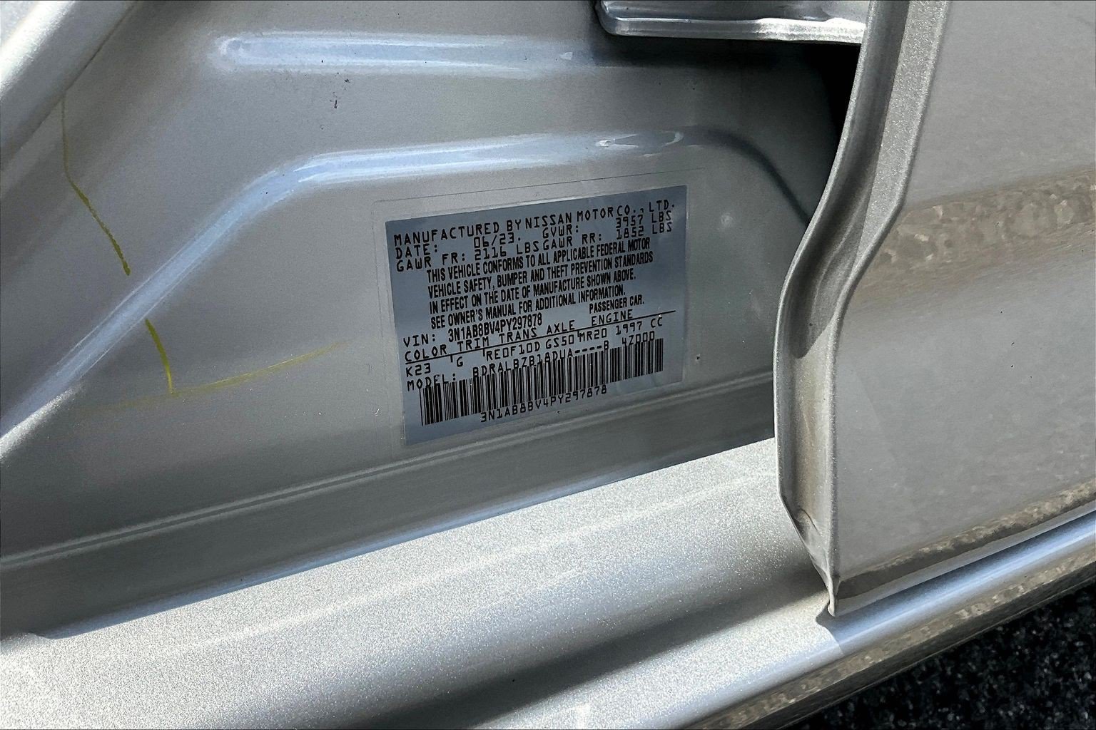 Used 2023 Nissan Sentra S FWD image 33