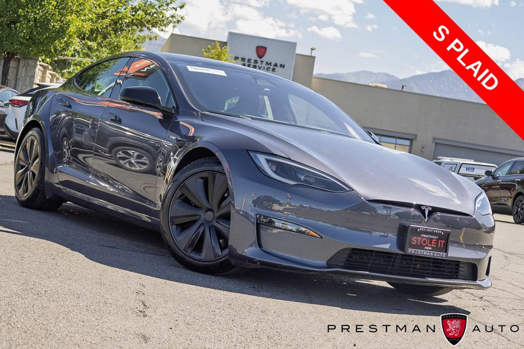 Used 2023 Tesla Model S Plaid AWD/4WD image 1