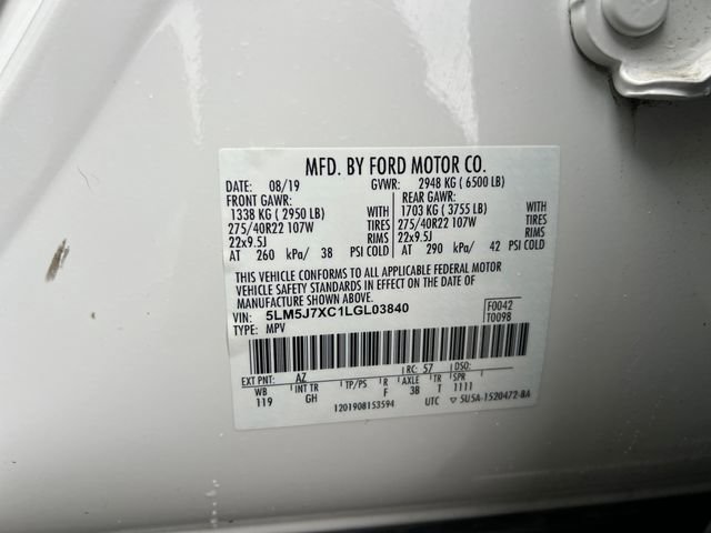 Used 2020 Lincoln Aviator Reserve w/ Equipment Group 202A image 21