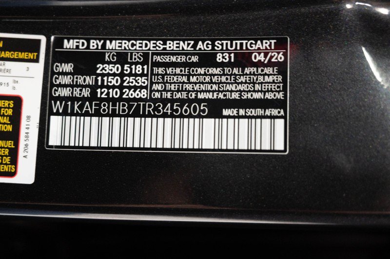 New 2026 Mercedes-Benz C 43 AMG 4MATIC Sedan image 34