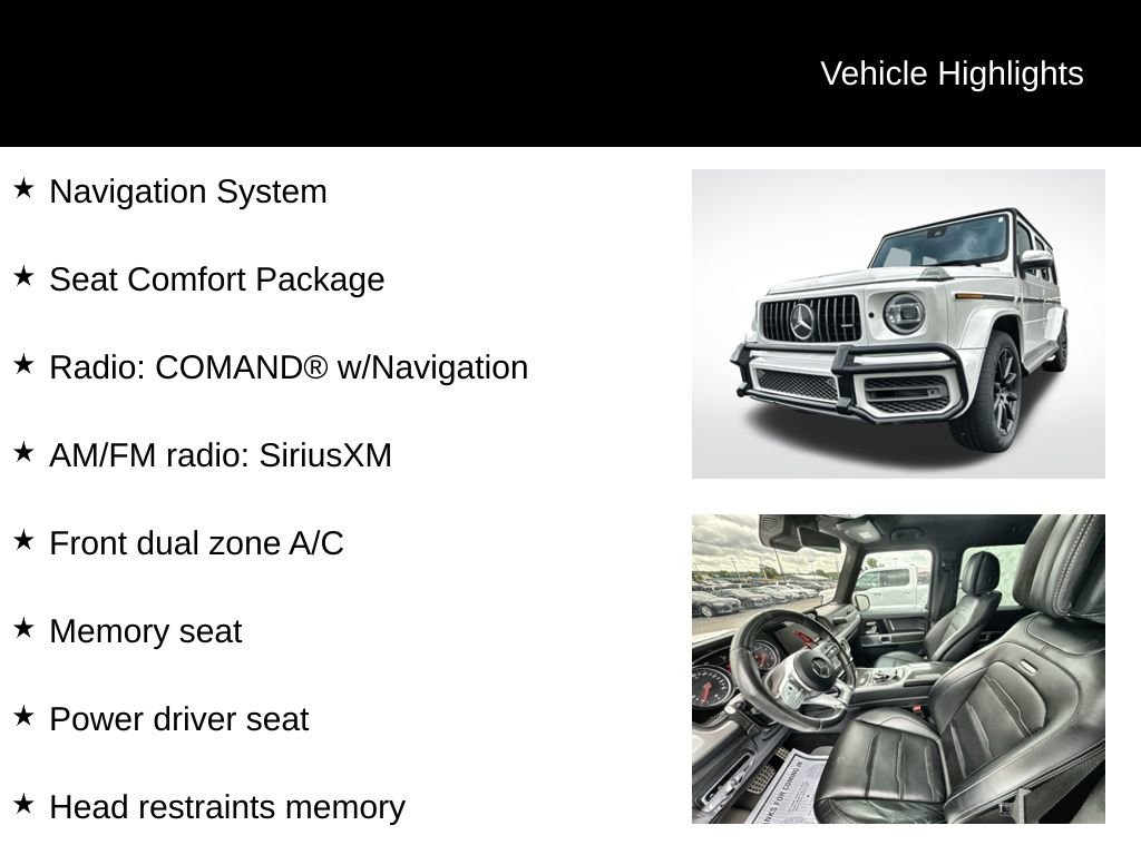 Used 2019 Mercedes-Benz G 63 AMG 4MATIC image 2