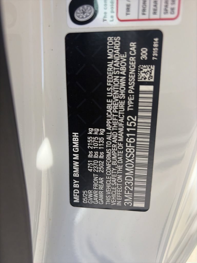 Used 2025 BMW M2 w/ Lighting Package RWD image 30