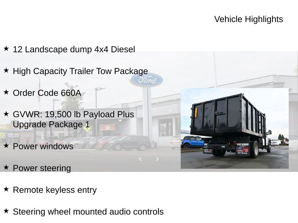 New 2025 Ford F550 4x4 Regular Cab Super Duty image 19