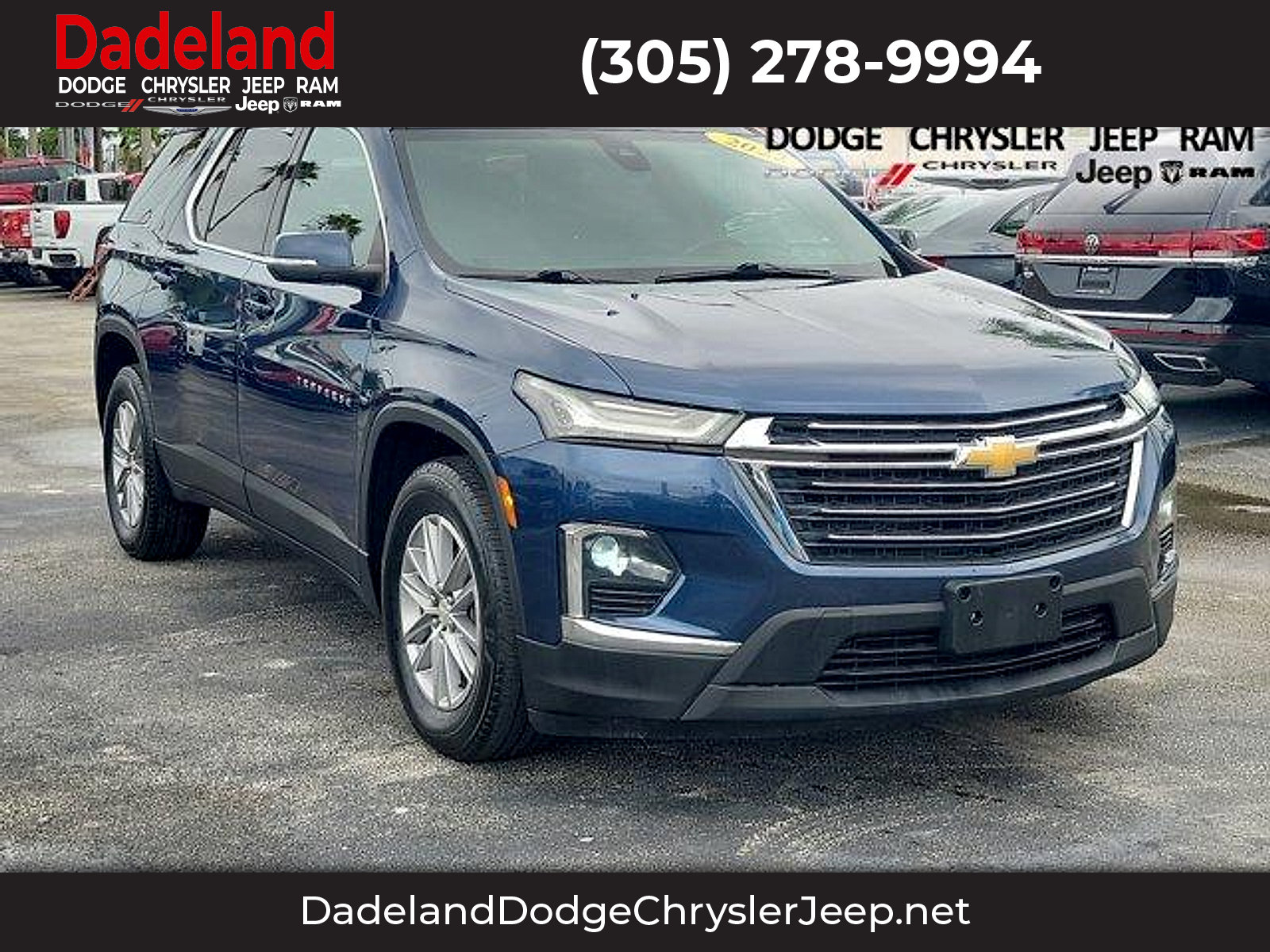 Used 2022 Chevrolet Traverse LT AWD/4WD image 1