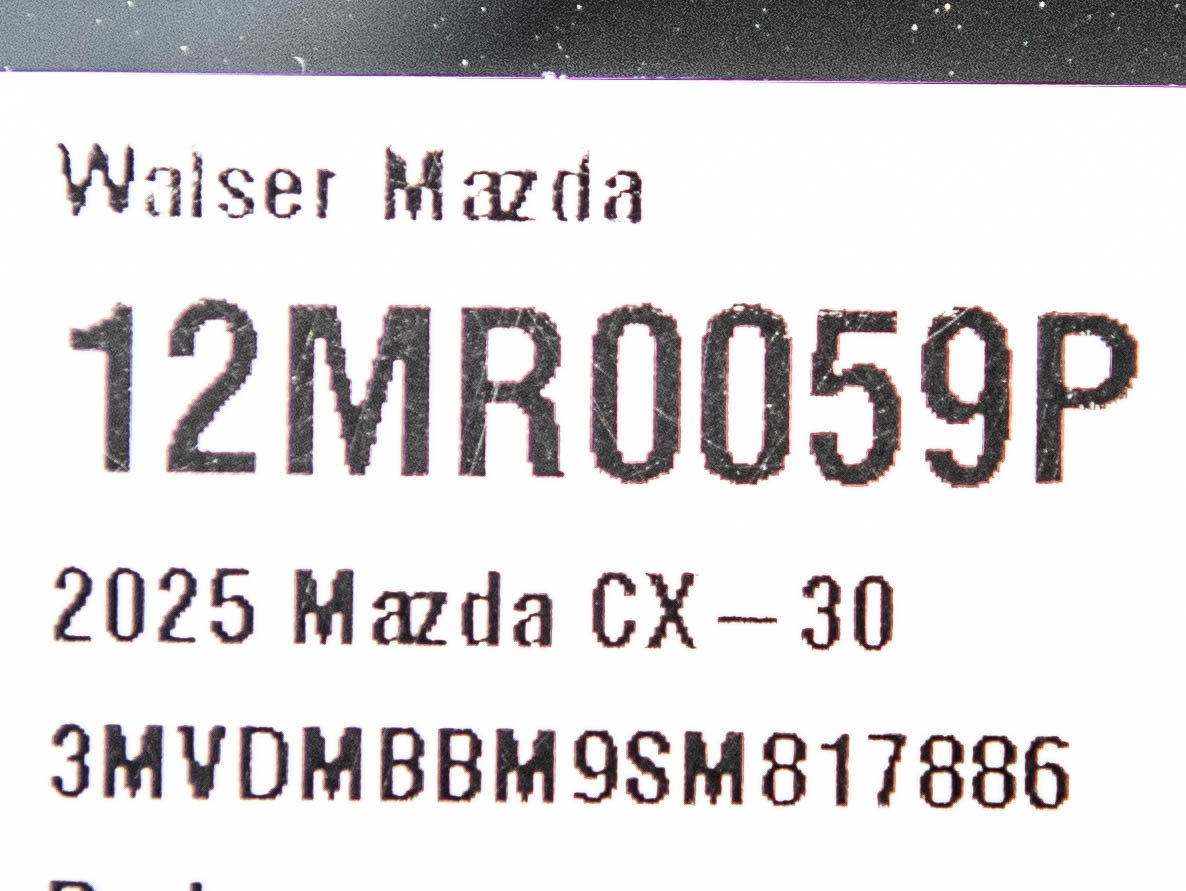 Used 2025 MAZDA CX-30 AWD 2.5 S w/ Select Sport Pkg image 30