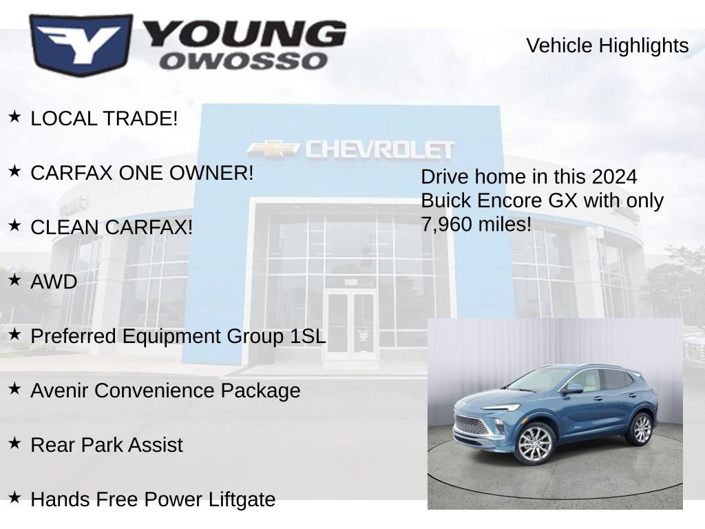 Certified 2024 Buick Encore GX Avenir w/ Avenir Convenience Package image 7