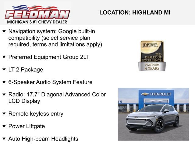 New 2026 Chevrolet Equinox EV LT image 3