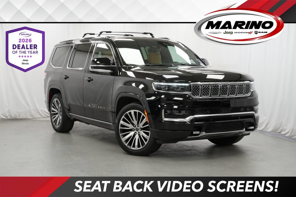 Certified 2024 Jeep Grand Wagoneer Series III w/ Rear Seat Video Group 1 AWD/4WD image 1