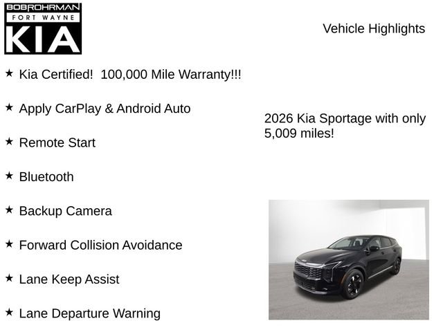Certified 2026 Kia Sportage LX image 7