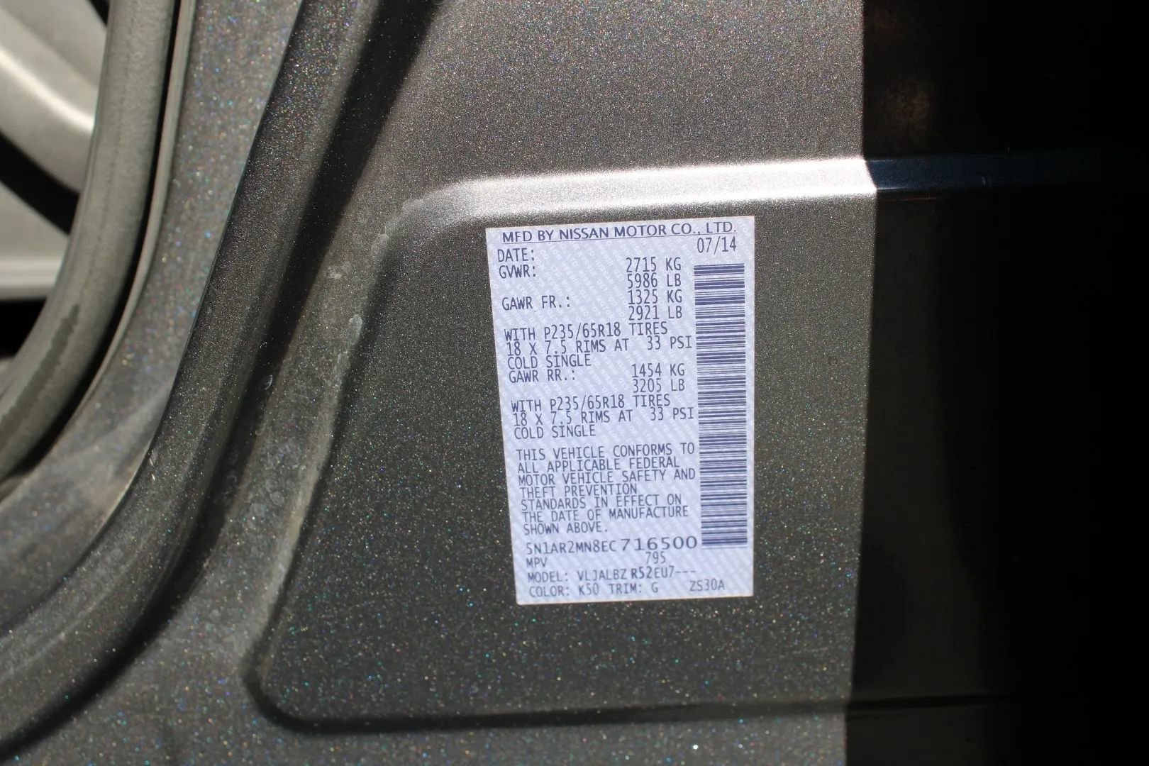 Used 2014 Nissan Pathfinder S image 34