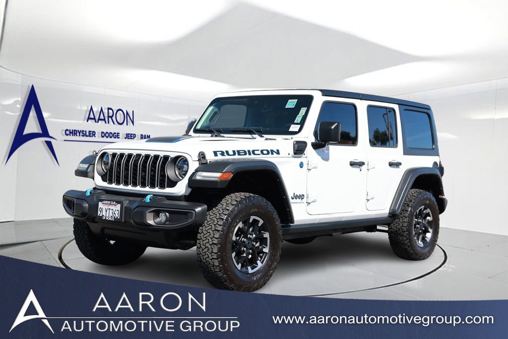 Used 2024 Jeep Wrangler Unlimited Rubicon 4xe w/ Technology Group