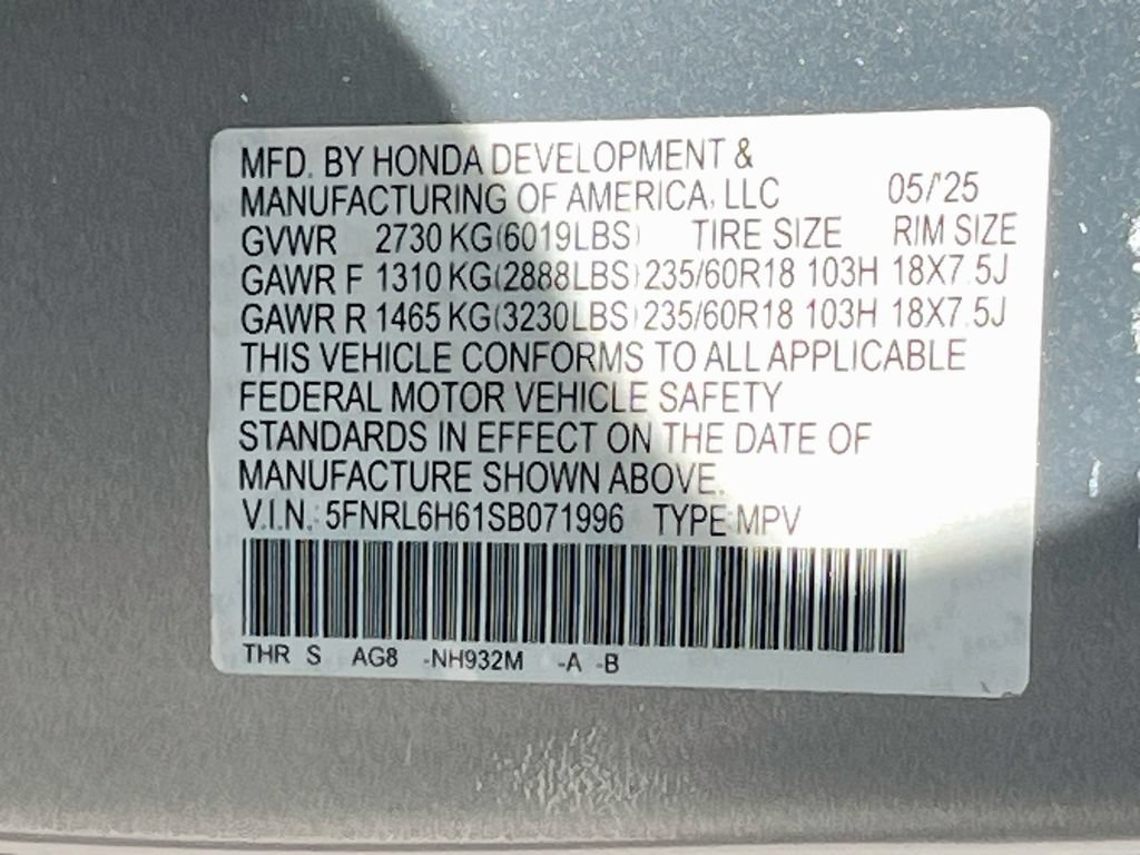 Used 2025 Honda Odyssey EX-L image 32
