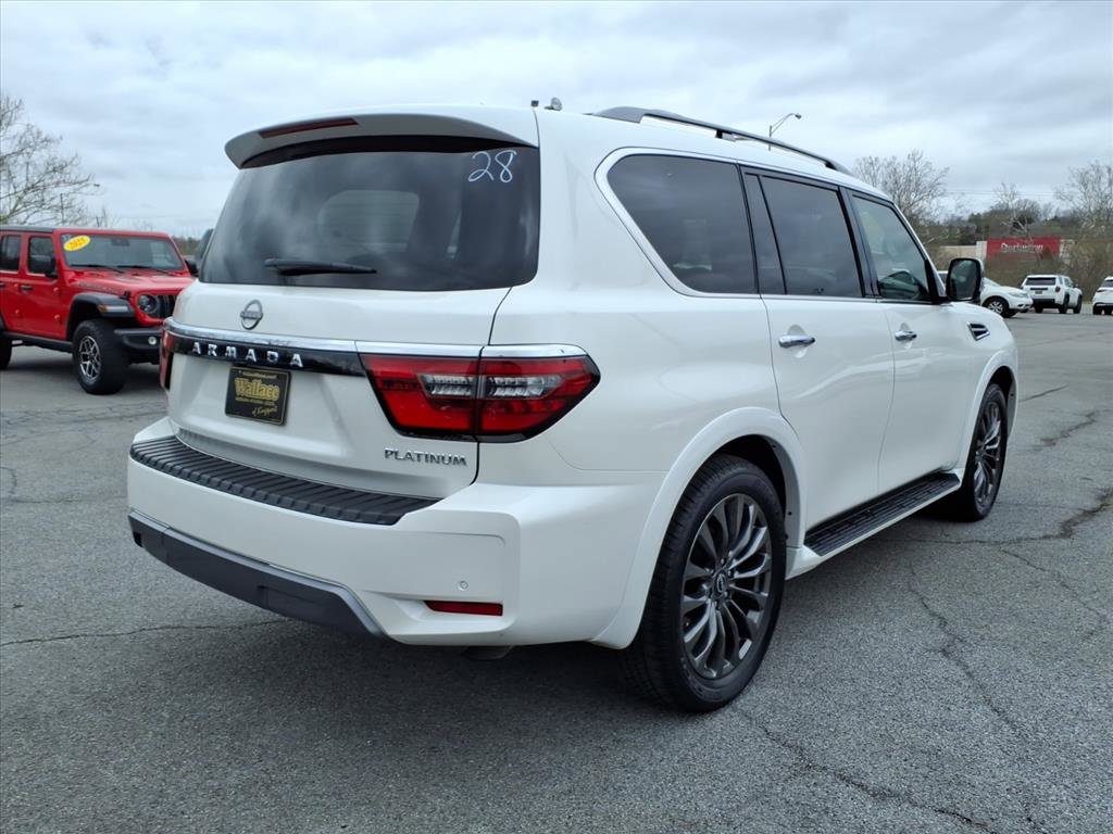 Certified 2024 Nissan Armada Platinum w/ Captain's Chairs Package image 17