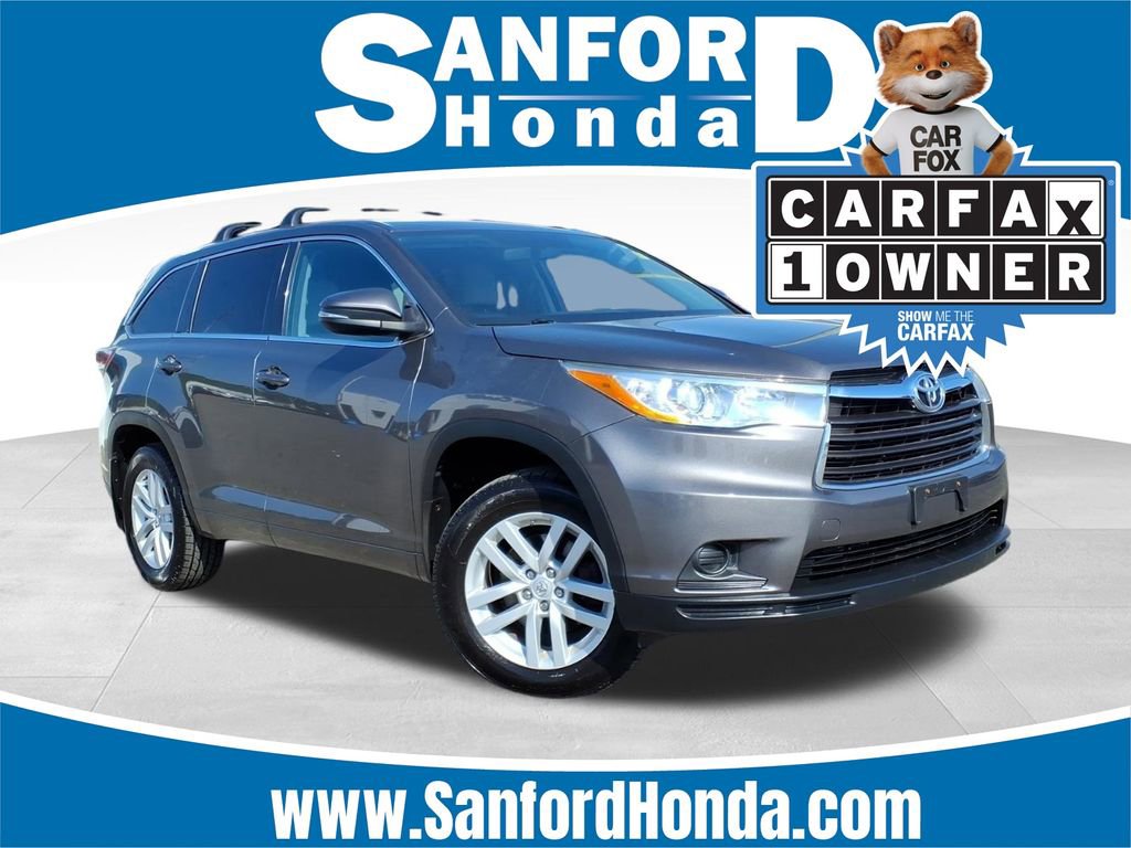 Used 2014 Toyota Highlander LE AWD/4WD 360° Tour