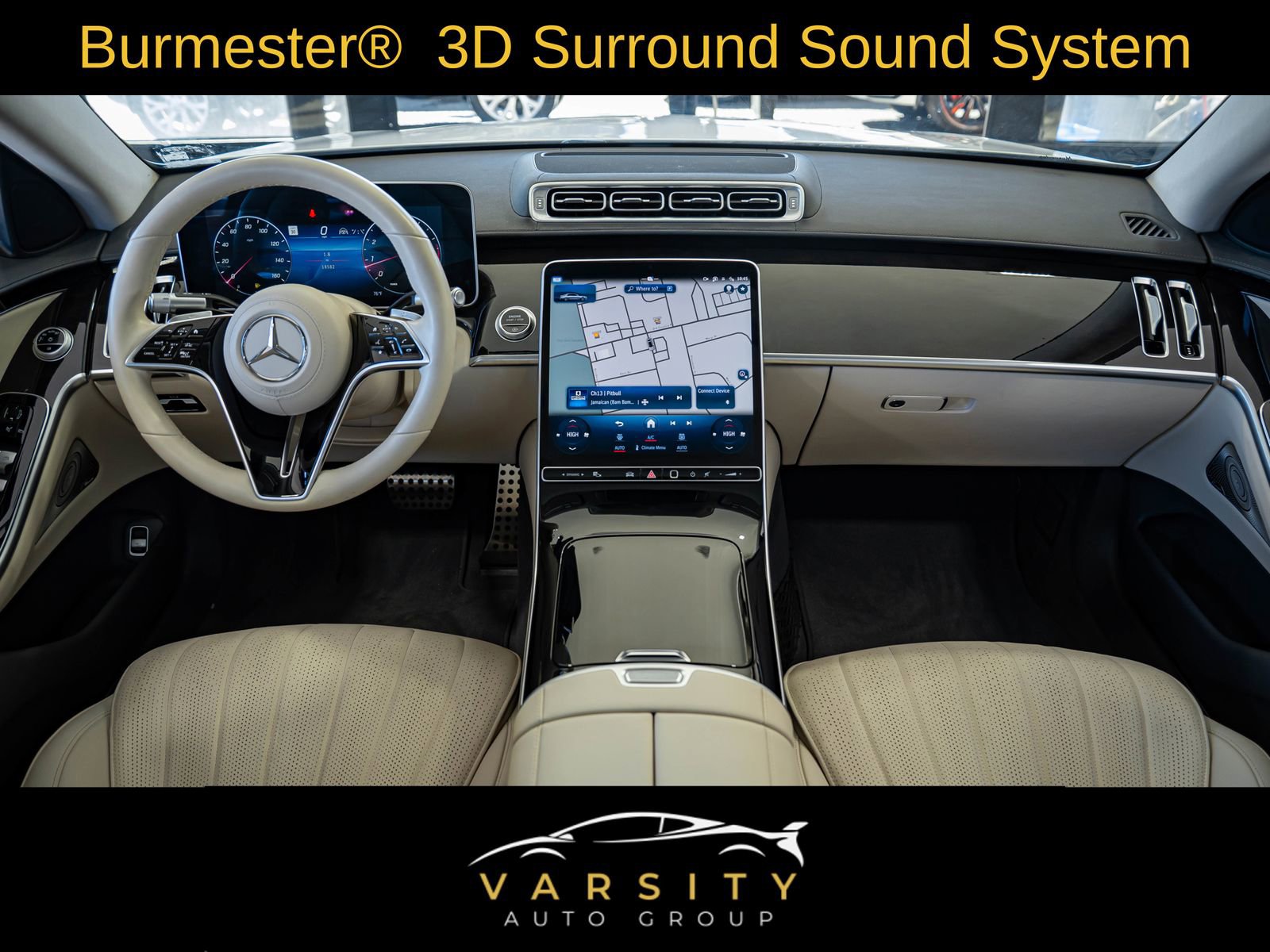 Used 2022 Mercedes-Benz S 500 4MATIC w/ AMG Line Package image 8