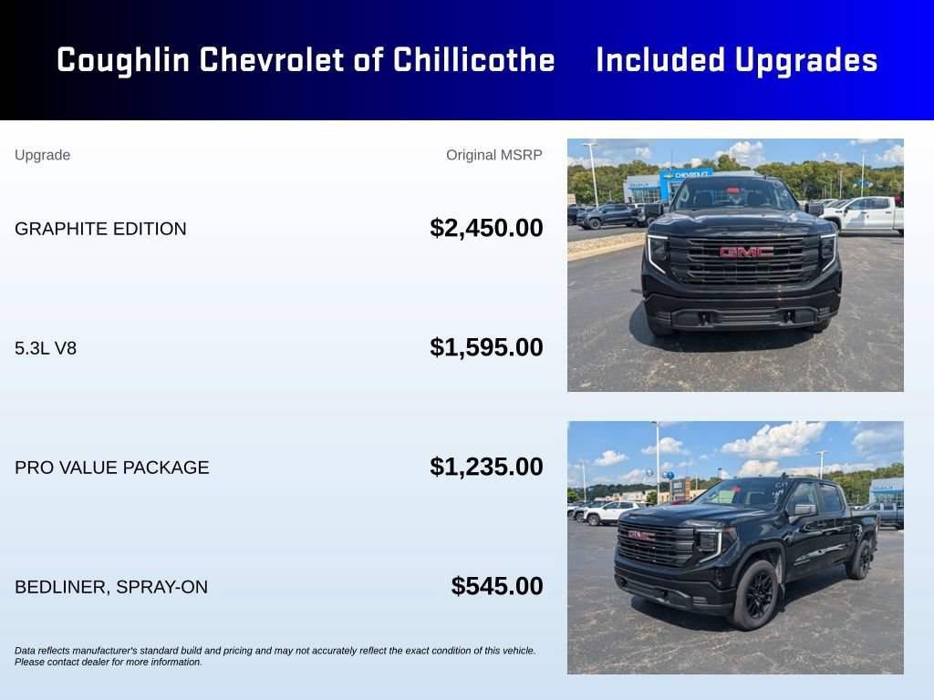 New 2026 GMC Sierra 1500 Pro w/ Graphite Edition AWD/4WD image 3