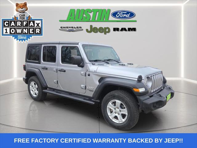 Certified 2018 Jeep Wrangler Unlimited Sport S image 15