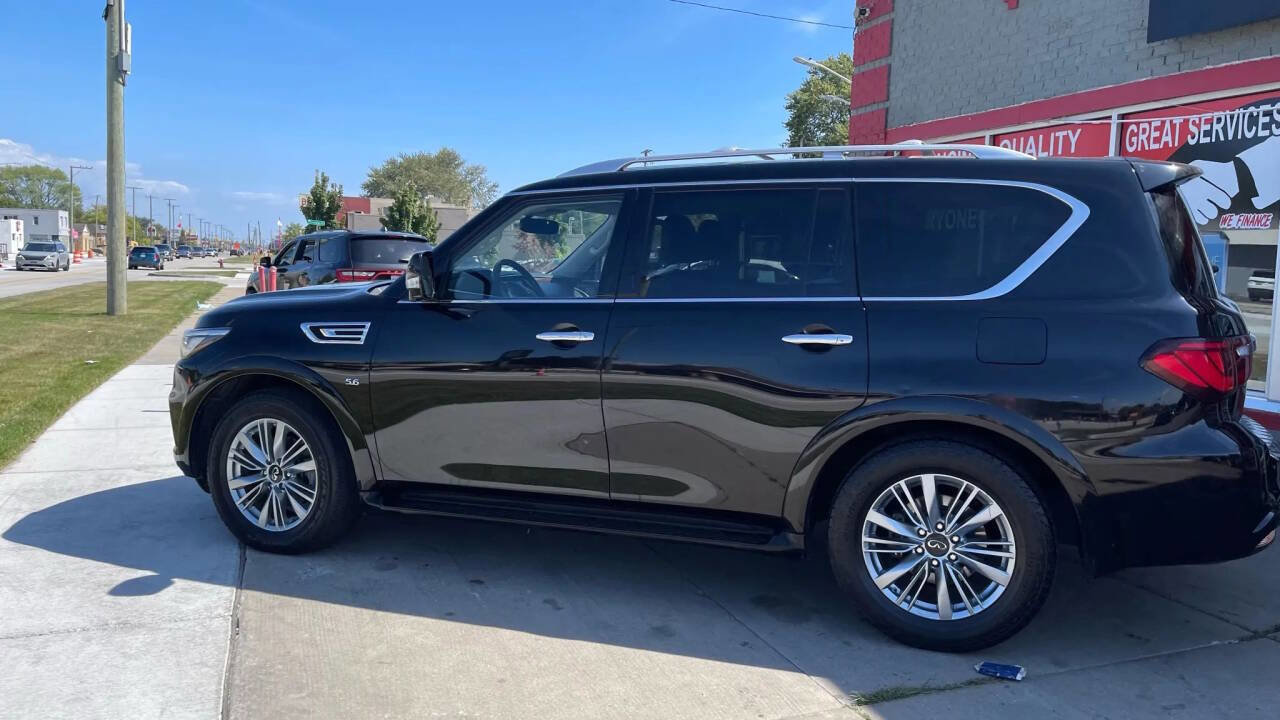 Used 2019 INFINITI QX80 Luxe w/ Proassist Package image 10
