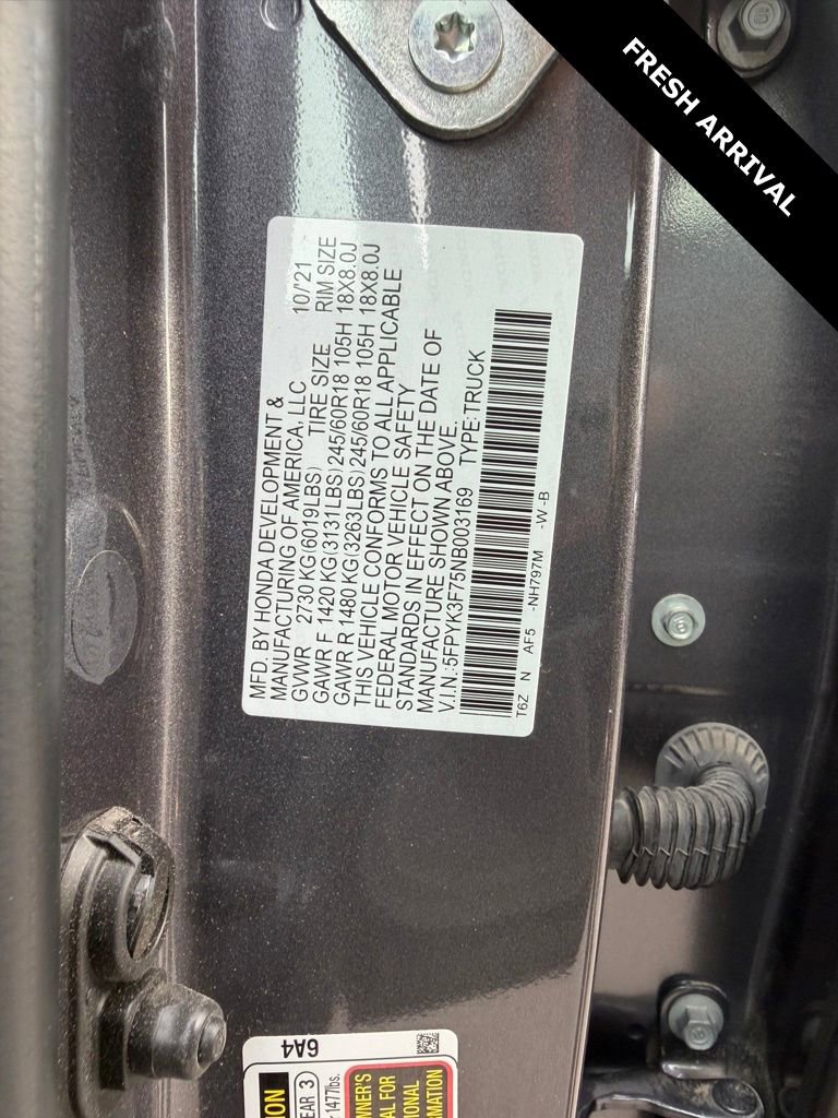 Used 2022 Honda Ridgeline RTL-E image 23