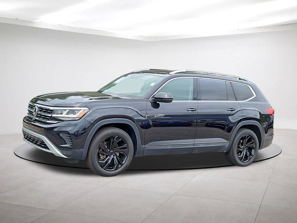 Used 2021 Volkswagen Atlas SEL Premium AWD/4WD image 3