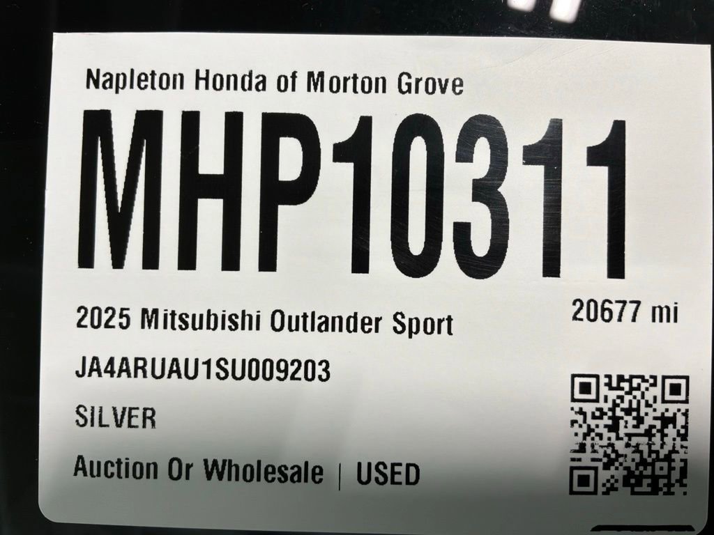 Used 2025 Mitsubishi Outlander Sport ES AWD/4WD image 32