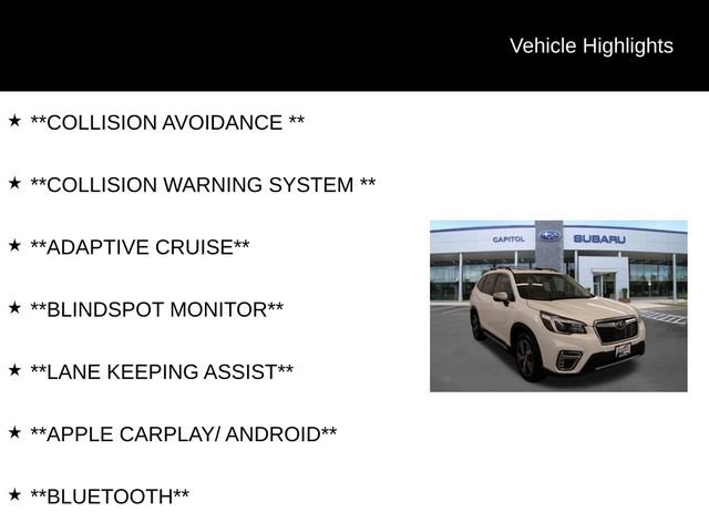 Used 2021 Subaru Forester Touring w/ Popular Package #2 AWD/4WD image 6