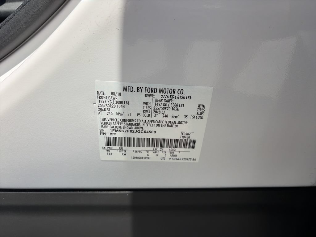 Used 2018 Ford Explorer Limited FWD image 38