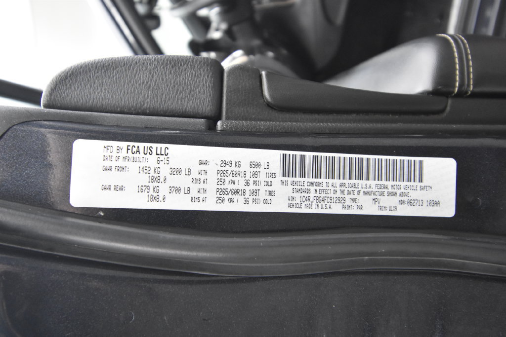 Used 2015 Jeep Grand Cherokee Limited AWD/4WD image 24