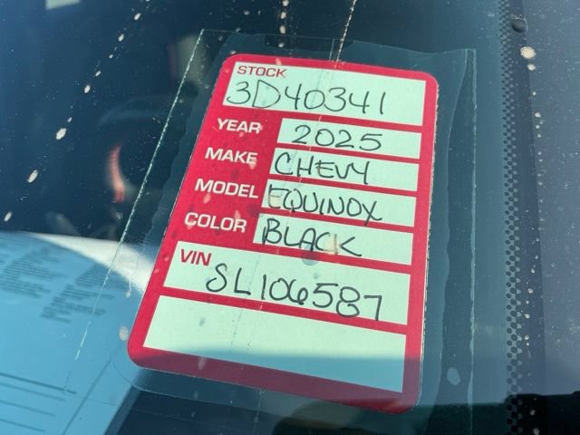 Used 2025 Chevrolet Equinox RS w/ Safety and Technology Package FWD image 36