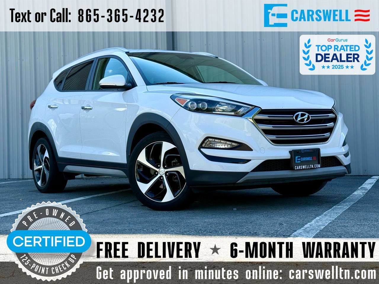 Used 2017 Hyundai Tucson Limited