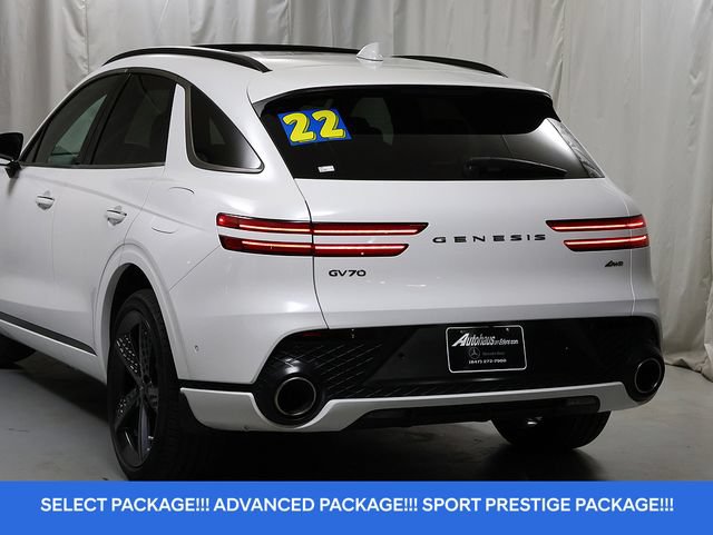 Used 2022 Genesis GV70 2.5T w/ Sport Prestige Package AWD/4WD image 8