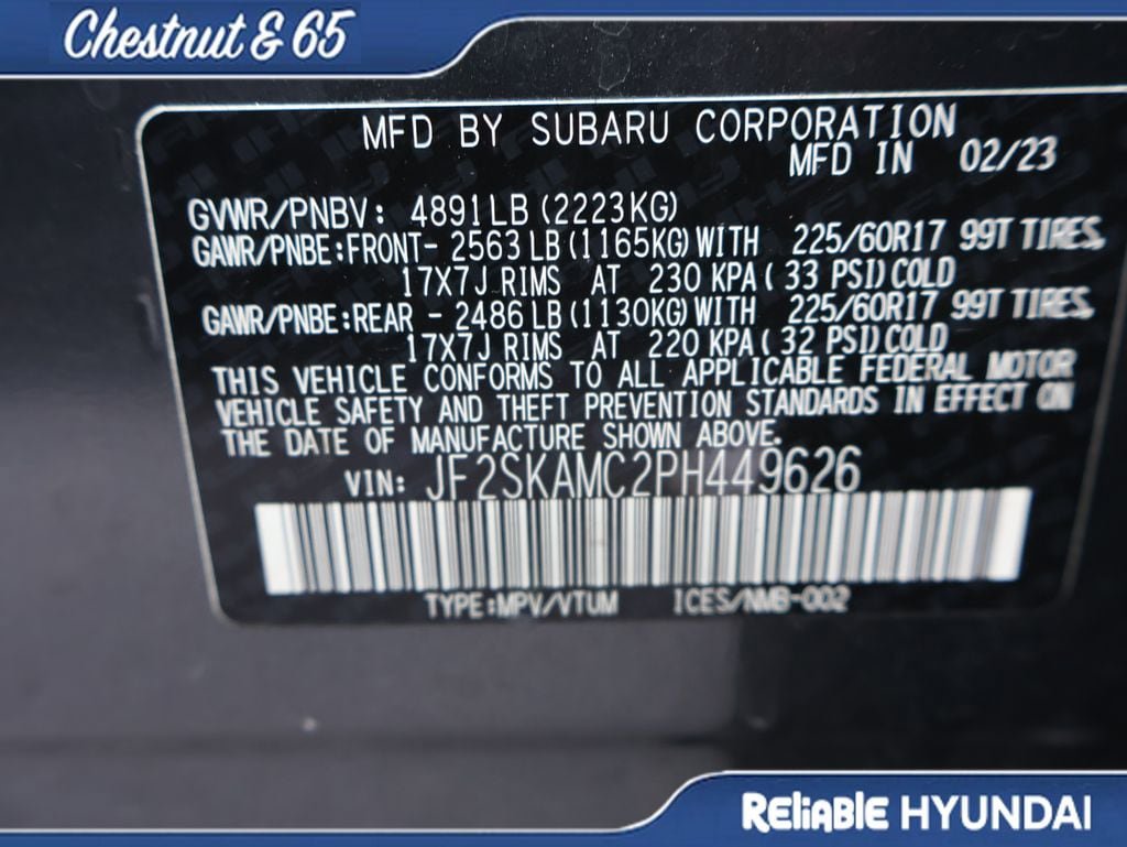 Used 2023 Subaru Forester Wilderness AWD/4WD image 43