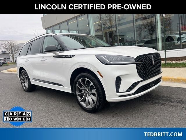 Used 2025 Lincoln Aviator AWD w/ Jet Appearance Package