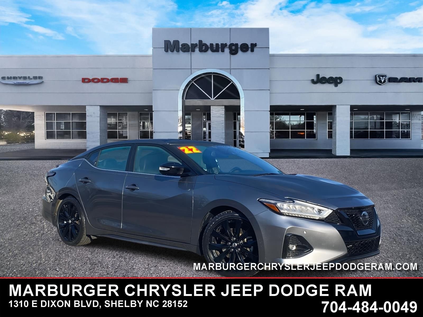 Used 2022 Nissan Maxima SR w/ Sport Mat Group