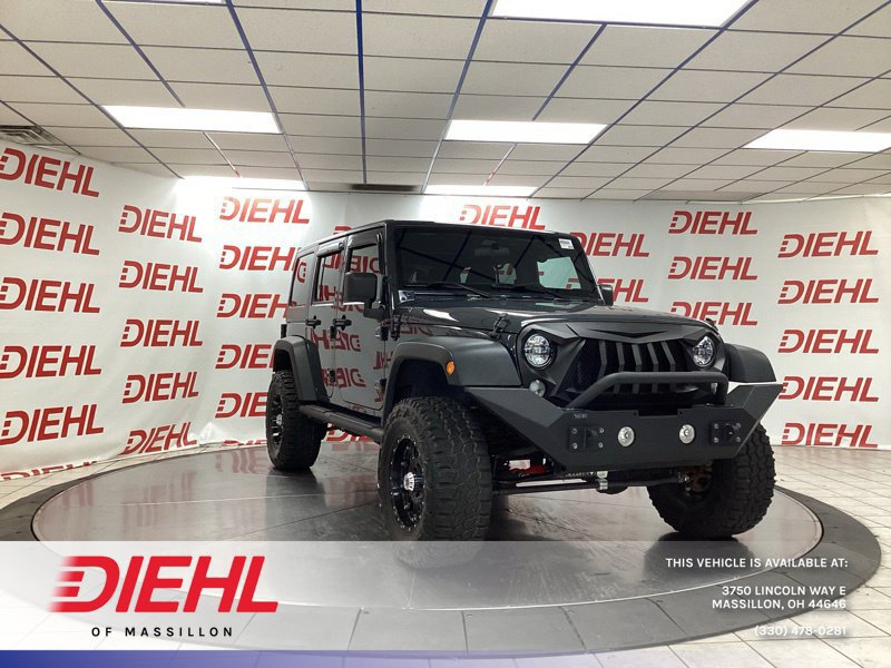 Used 2017 Jeep Wrangler Unlimited Sport w/ Mopar Black Appearance Group