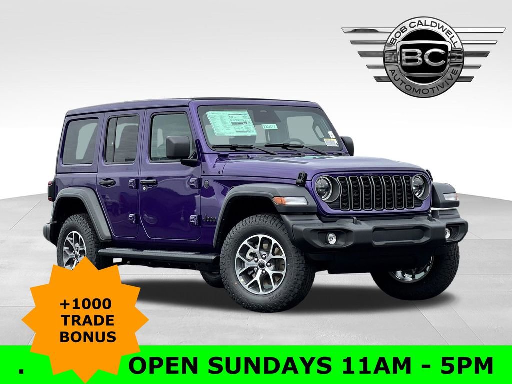 New 2026 Jeep Wrangler Unlimited Sport AWD/4WD image 1