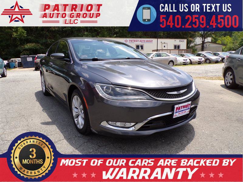 Used 2015 Chrysler 200 C w/ Navigation & Sound Group I