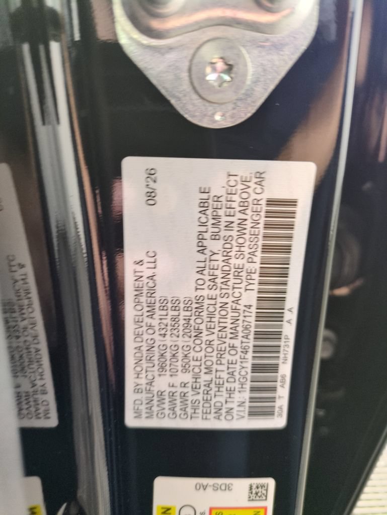 New 2026 Honda Accord SE image 29
