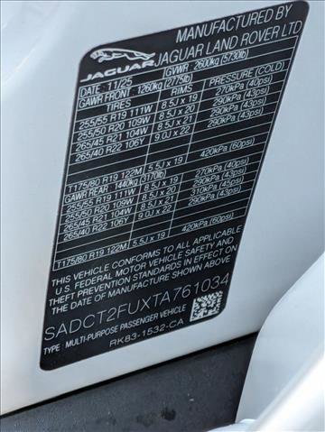 New 2026 Jaguar F-PACE R-Dynamic S image 17