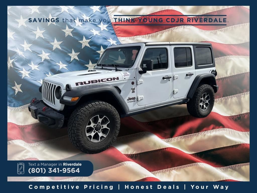 Used 2022 Jeep Wrangler Unlimited Rubicon w/ Steel Bumper Group image 1