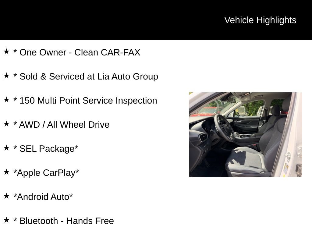 Used 2021 Hyundai Santa Fe SEL AWD/4WD image 2